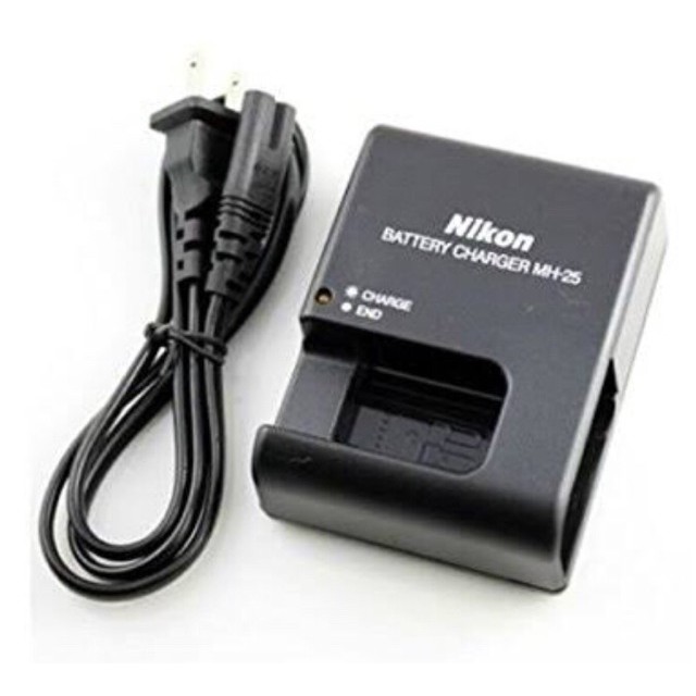 Bộ sạc máy ảnh Nikon MH-25 Z5 Z6 Z7 Z62 Z72 Z8 D7200 D7500 cho pin Nikon EN-EL15