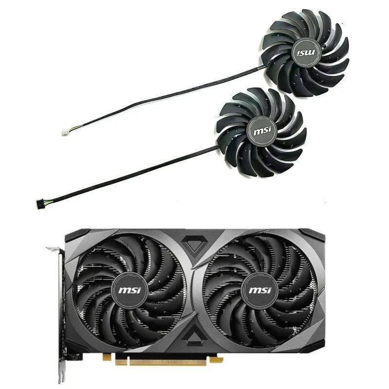 95mm PLD10010S12HH RTX3060 RX6600 6700 XT gpu quạt làm mát cho MSI RTX 3070 3060 3060Ti Ventus 2X OC