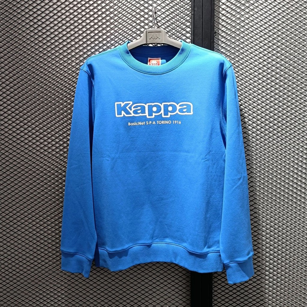Hàng sẵn có Kappa Hot Product Áo thun thể thao nam mới Áo khoác dài tay cổ tròn thông thường