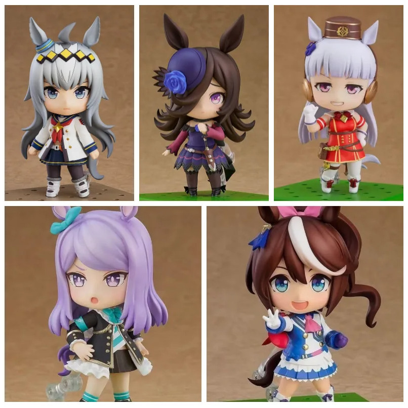 Phiên bản Q Nendoroid Horse Girl Pretty Derby Các nhân vật sưu tập - Tokai Teio, Mejiro McQueen, Tàu