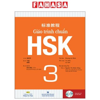 Sách - Aha - Sách Giáo Trình Chuẩn HSK 3 (Tái Bản 2023)-Sách màu