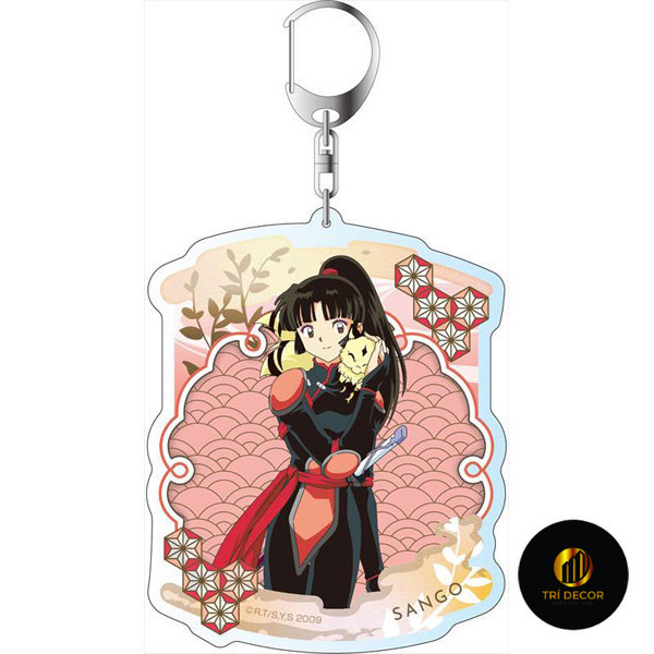 Móc Khoá, Mô Hình Standee Inuyasha Shippo Miroku Koga Sesshomaru Trang Trí Bàn Học, Làm Việc