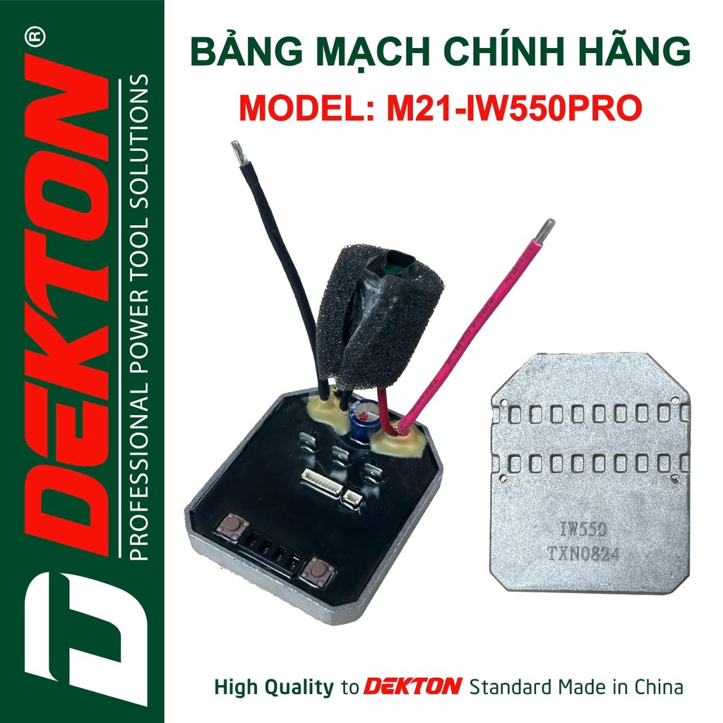 Mạch Và công tắc  Máy Siết Bulong M21-iw550pro