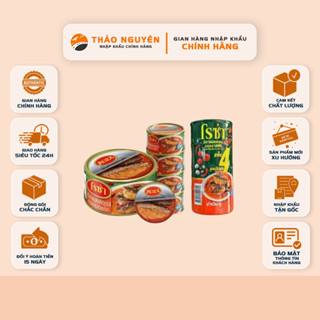 [CHÍNH HÃNG] COMBO 4 HỘP Cá hộp sốt chua cay siêu thơm ngon Roza Thái Lan hộp 140g