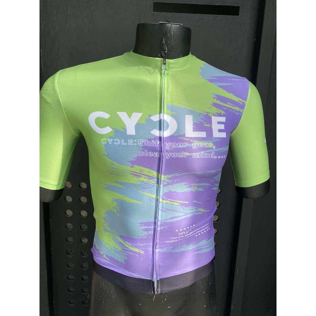 Áo Cycle Aurora Green 10109