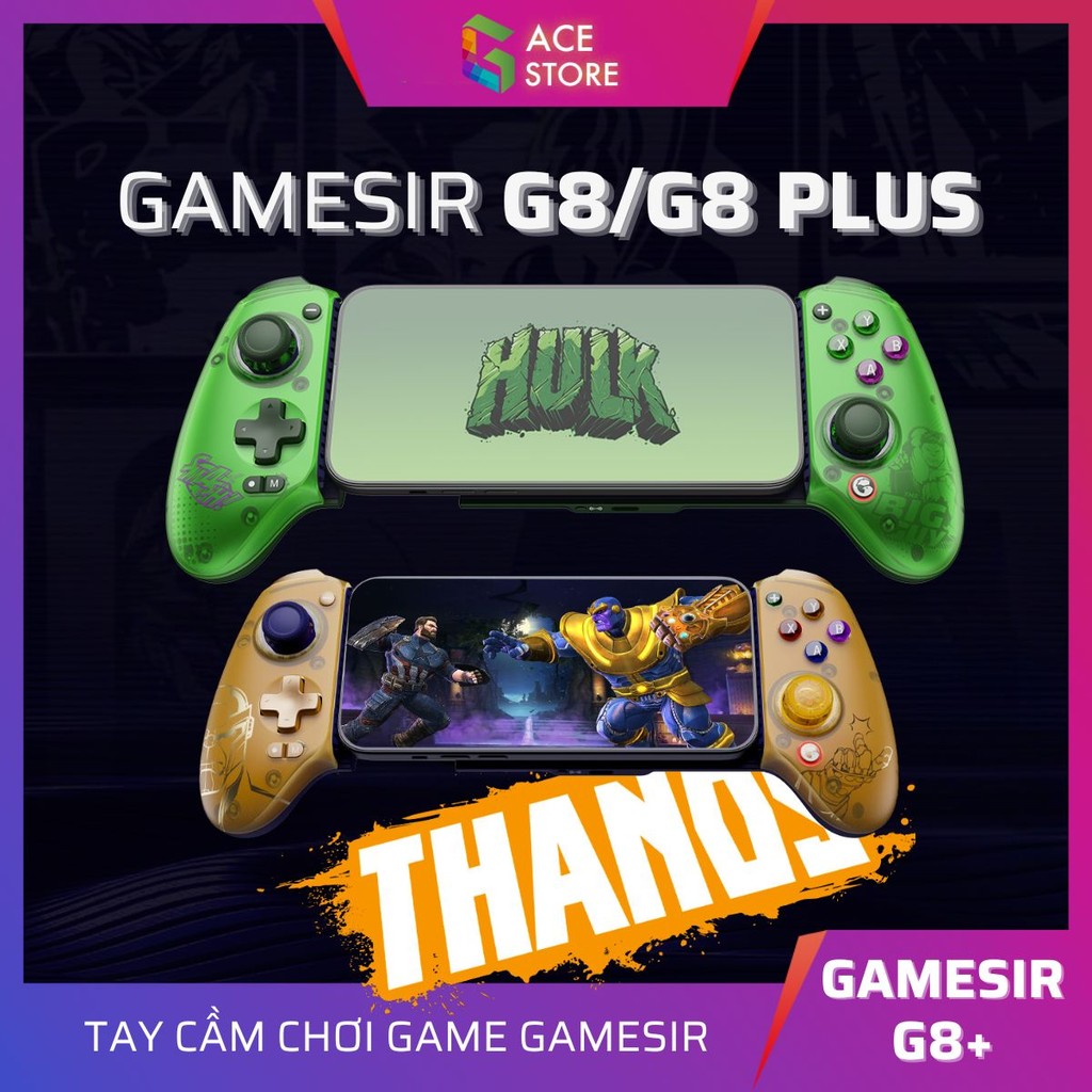 Gamesir G8/G8 Plus | Tay cầm chơi game dành cho điện thoại hỗ trợ đa nền tảng