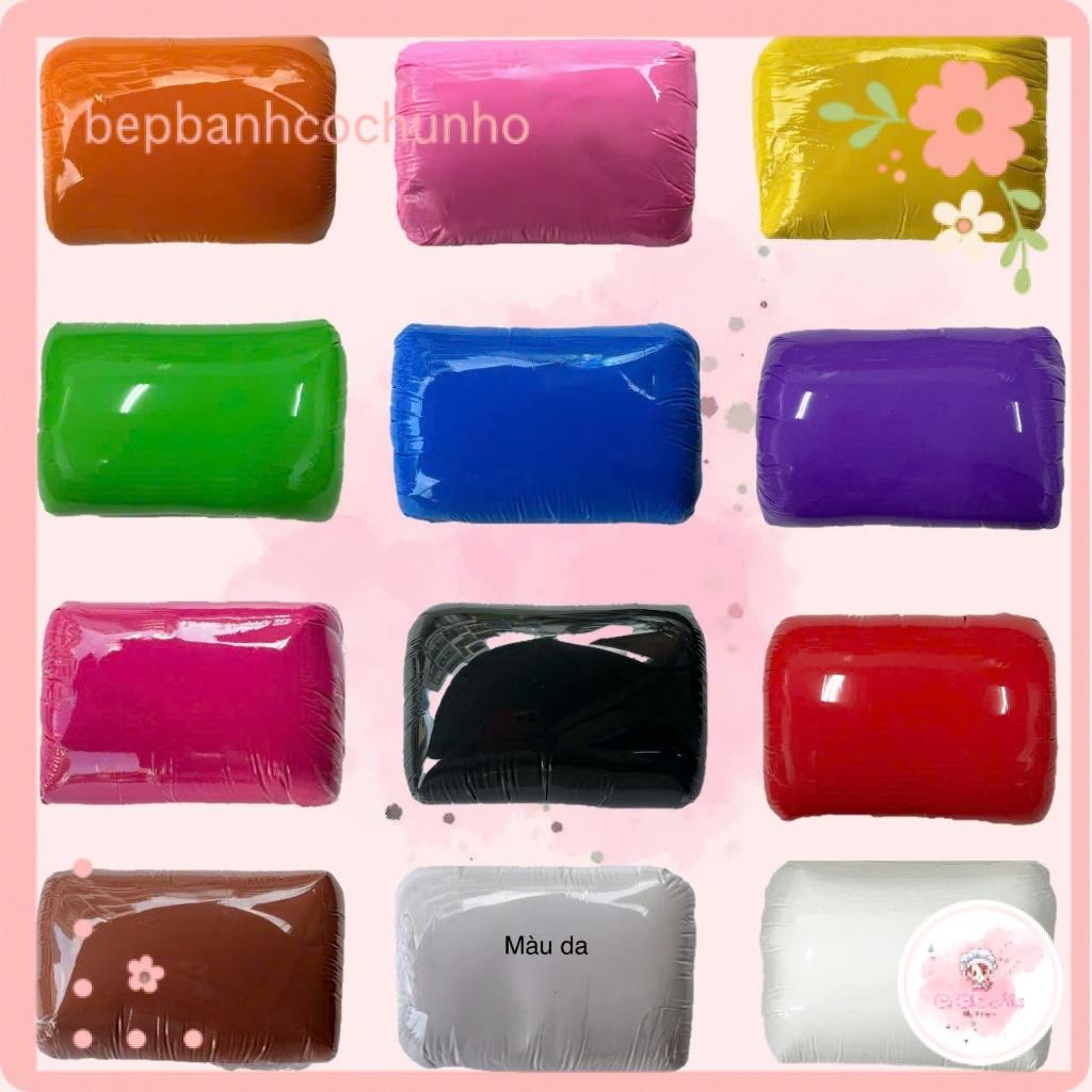 Đất sét pha màu 100g (đất siêu nhẹ tự khô)