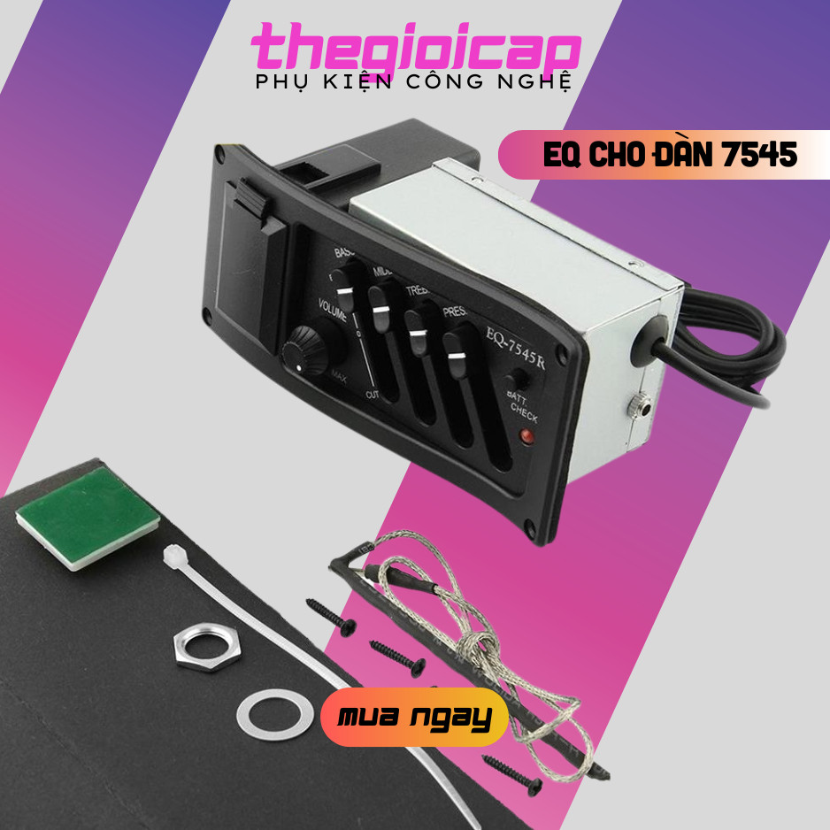 EQ cho đàn guitar 7545