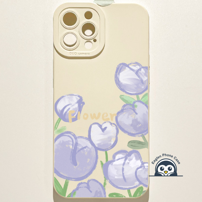 Tranh Sơn Dầu Hoa Tulip Cho Samsung Galaxy A56 A26 A16 A36 J7 J6 J4 J2 Pro Plus Prime J8 A7 2018 201