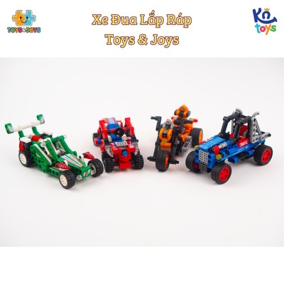 Đồ Chơi Lắp Ráp Toys & Joys - Chủ Đề Xe Đua (5-12 tuổi)