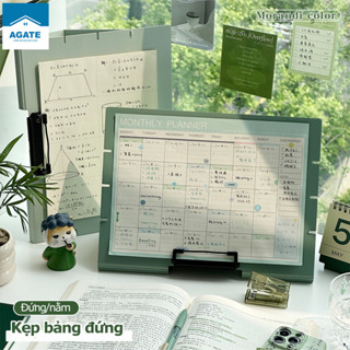 kẹp hồ sơ A4 một mặt, bìa kẹp giấy a4, Bìa trình kí A4 đứng có kẹp, Có thể gập lại để hiển thị, Thiết kế góc tròn