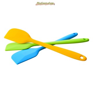 Dụng cụ làm bánh: Spatula phới trộn bột , phới dẹt silicon , muôi lật thức ăn-madsion888