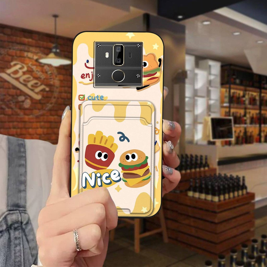 Ốp Điện Thoại TPU Chống Bụi Cho Oukitel K7 / K7 Pro Khe Cắm Thẻ Bền Túi Đựng Thẻ Dễ Thương Chống Bụi