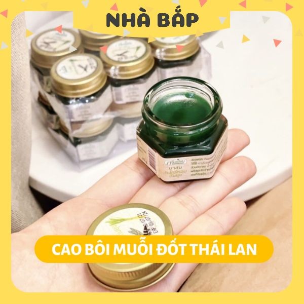 Cao bôi muỗi đốt, côn trùng cắn, đuổi muỗi an toàn cho bé sơ sinh Thái Lan lọ 20g - Nhà Bắp Store