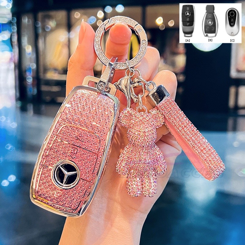 Từ Xa Cat Key trường hợp bìa cho Mercedes Benz MAYBACH S580 A-B-C-M-CLA-CLS-E-G-GLB-GLE-R-SL Class A