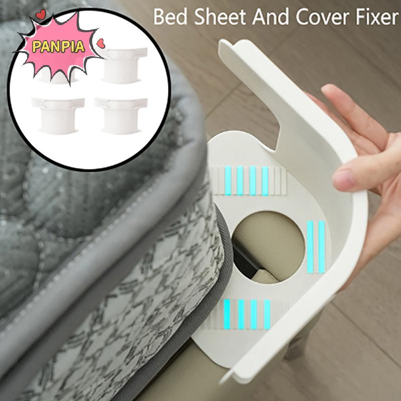 [Pnpia] Invisible Sheet Bed Cover Fixer Đa Năng Cố Định Kẹp Cố Định An Toàn Tấm Không Pinless Bed Sh
