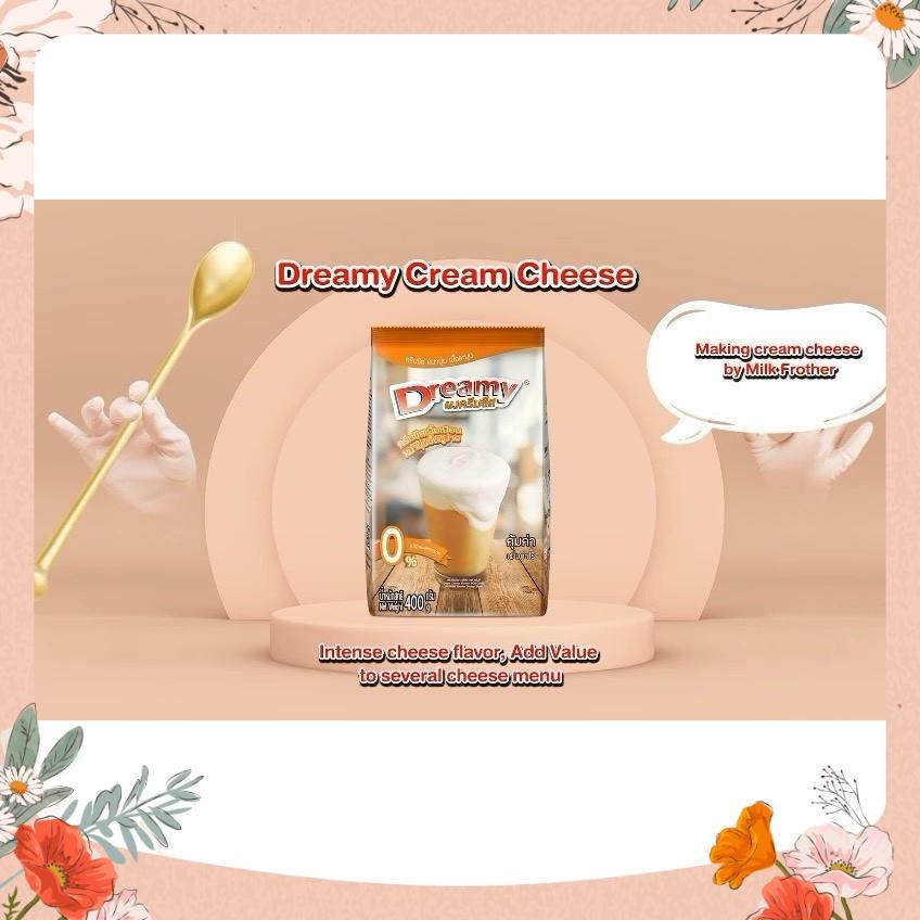 Bột Dreamy Cream Cheeesse Thái Lan - vị phomai (siêu ngon) - TRANG MINH MART HC