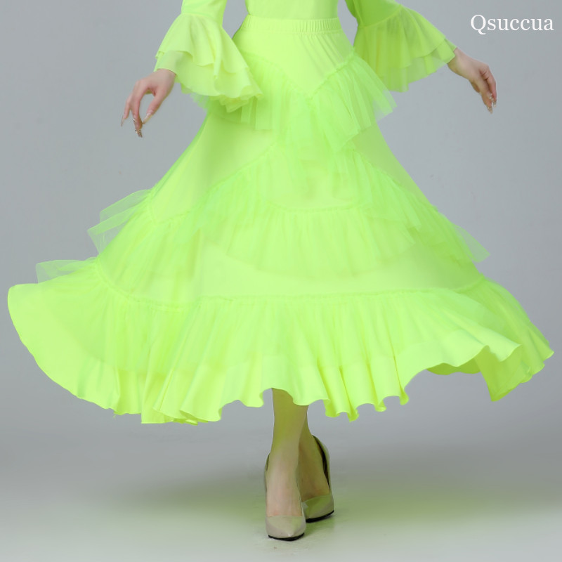 Váy khiêu vũ hiện đại, Váy khiêu vũ xã hội, Phòng khiêu vũ, Váy dài, Váy lưới, Váy xoay lớn, Váy dự 