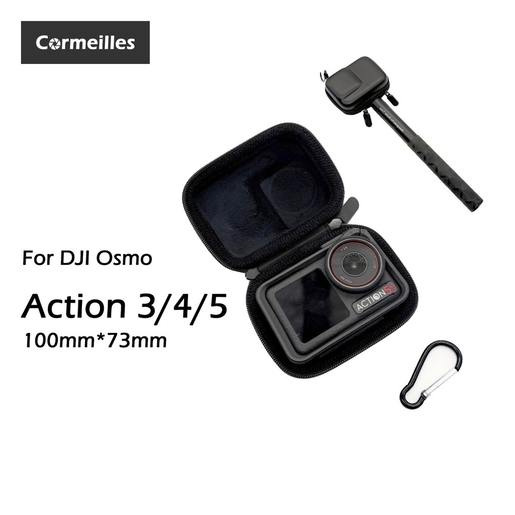 Hộp đựng chống nước Túi bảo vệ Mini cho máy ảnh Dji Osmo Action 3 / 4 / 5 Pro Hộp lưu trữ PU cho Dji