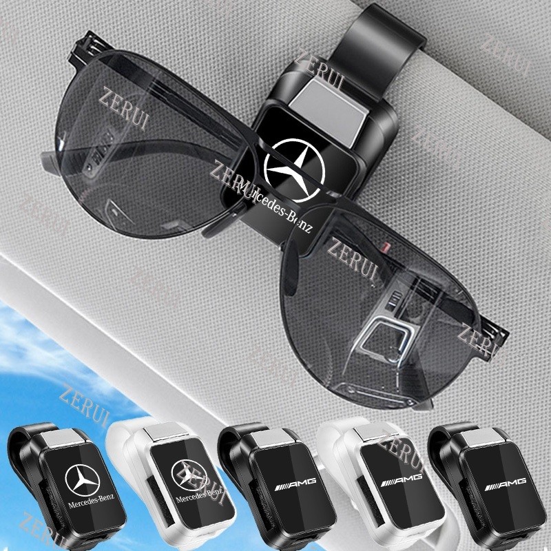Zr Dành Cho Xe Mercedes Benz Kẹp Kính Mắt Cao Cấp Che Nắng Báo Chí Khung Kính Mắt A-level E-level C-