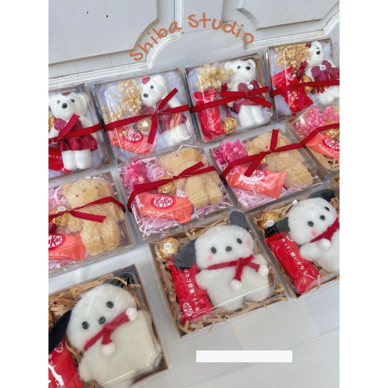 [quà valentine] set quà kitkat valentine 6 món tặng nam nữ