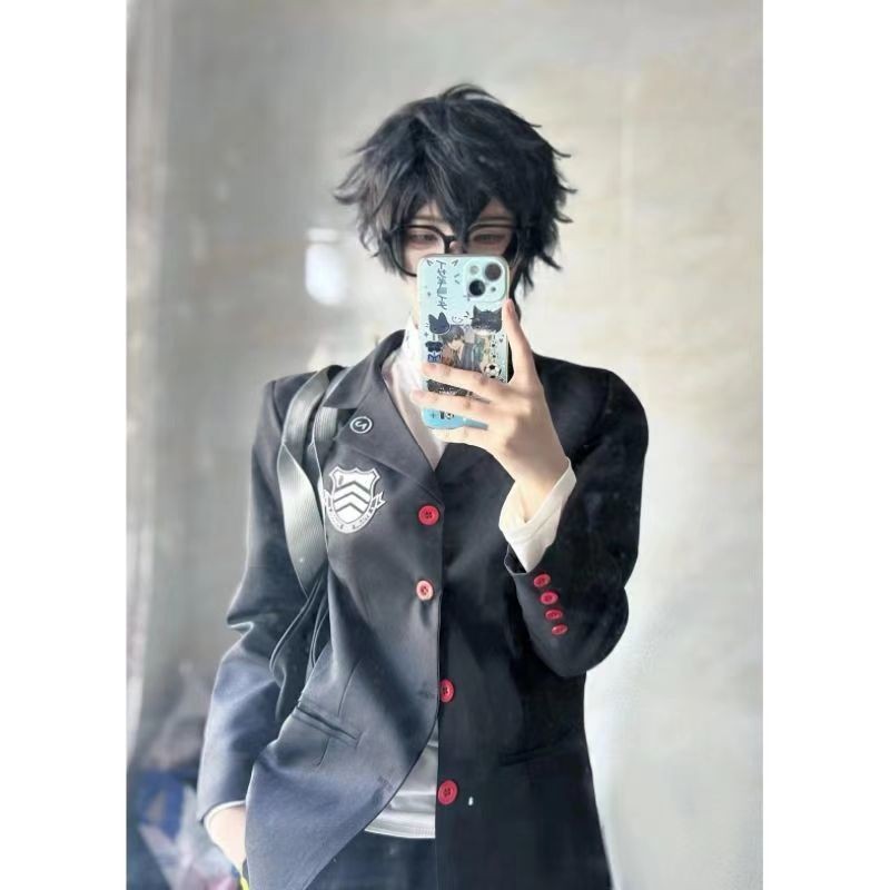 Persona 5 / P5 Amamiya Ren JOKER đồng phục học sinh cosplay truyện tranh triển lãm trang phục Hallow