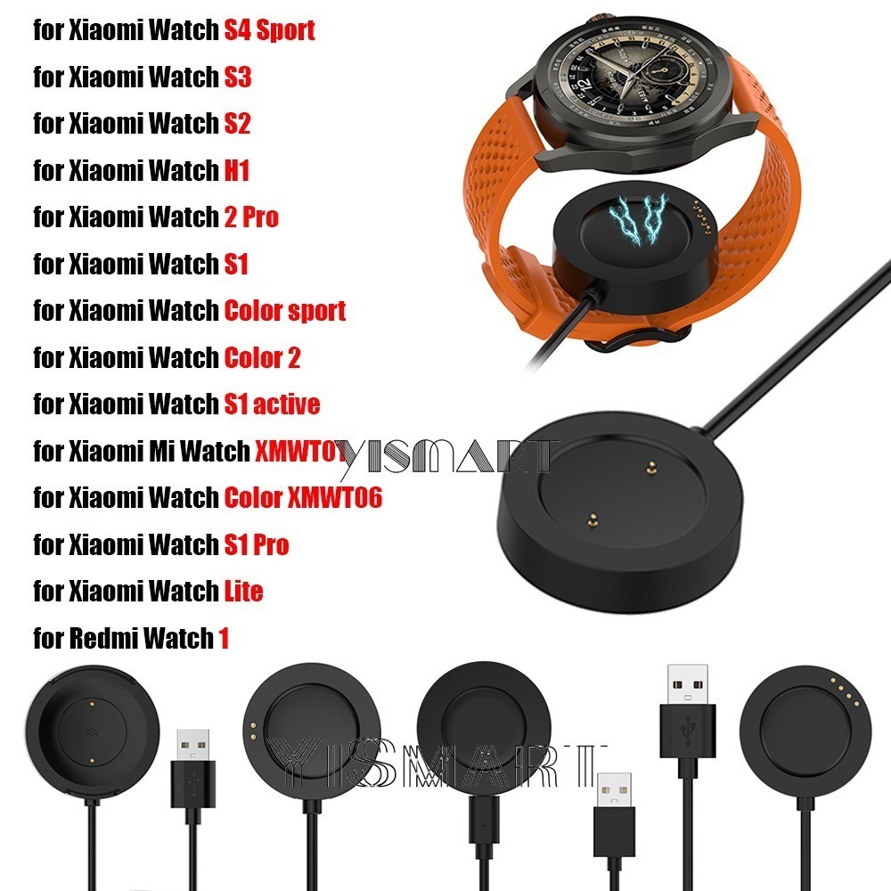 Đế Sạc Cho Xiaomi Watch S4 Sport S3 S2 S1 Pro Cáp Sạc Hoạt Động Cho Đồng Hồ Xiaomi Màu Sport Color2 