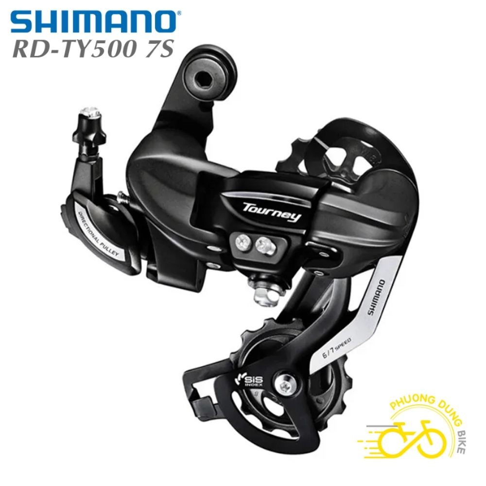 Củ cùi đề sau xe đạp SHIMANO TOURNEY RD TY500 6 7 8 Speed - Hàng chính Hãng