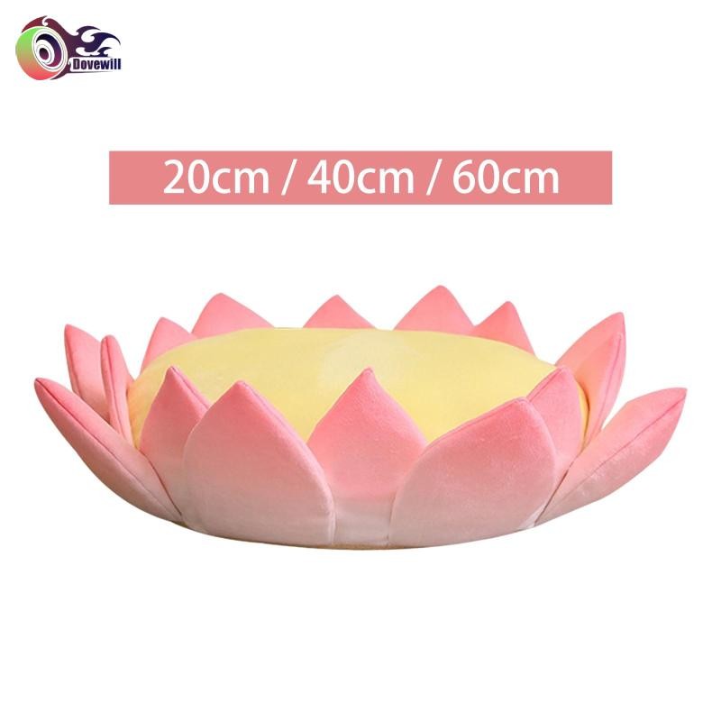 Hoa Sen Hình Đệm Ngồi Đệm Ghế Tròn Miếng Lót Trang Trí Phòng Hình Hoa Dễ Thương Cho Ban Công Ghế Ăn