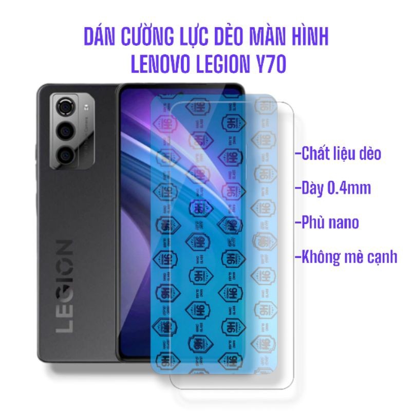 Cường lực dẻo 9H/ PPF/Skin 3M bảo vệ Lenovo Legion Y70 ilistore