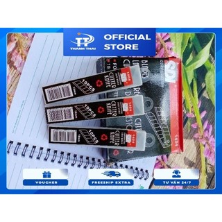 Combo 2 hộp nhỏ Lưỡi dao rọc giấy lớn SDI 1404
