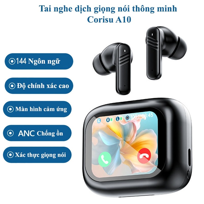 Tai Nghe Phiên Dịch Bluetooth Corisu LX10 Dịch Nhiều Ngôn Ngữ Âm Thanh Siêu Đỉnh | BigBuy360 - bigbuy360.vn