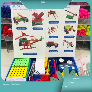 BỘ LẮP RÁP MÔ HÌNH KỸ THUẬT LỚP 4-5(dùng cho lớp 4,5)