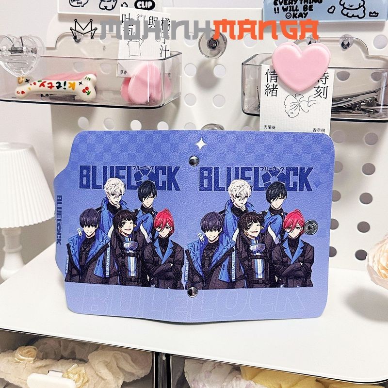 Sổ album Blue Lock đựng hình ảnh lomo card Isagi Yoichi Hyoma Chigiri Meguru Bachira Kenyu Yukimiya 