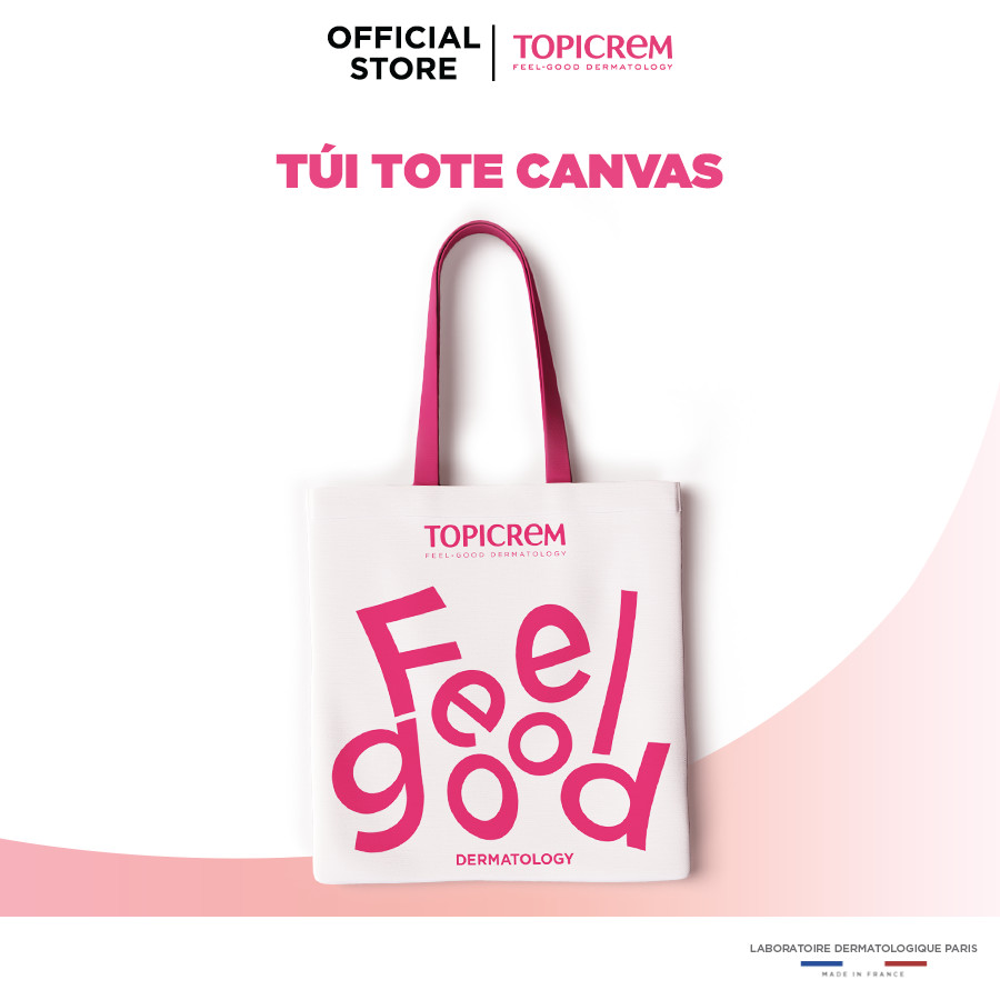 [Quà tặng] Túi Tote vải canvas cao cấp TOPICREM