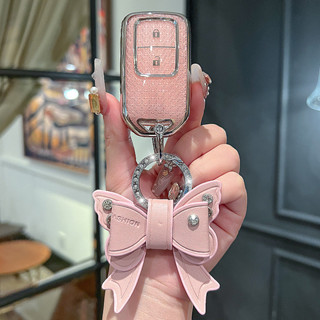  ốp chìa khoá Honda crv civic City Accord Fit jazz brv vezel hrv xrv móc treo chìa khoá bọc chìa khoá smartkey 