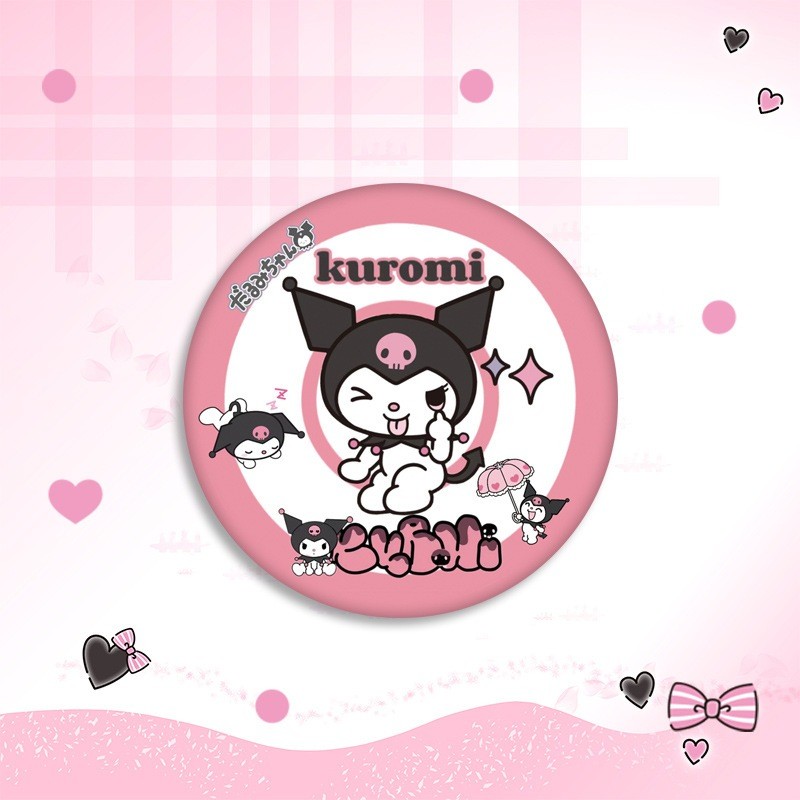 Pin bros karakter anime kuromi