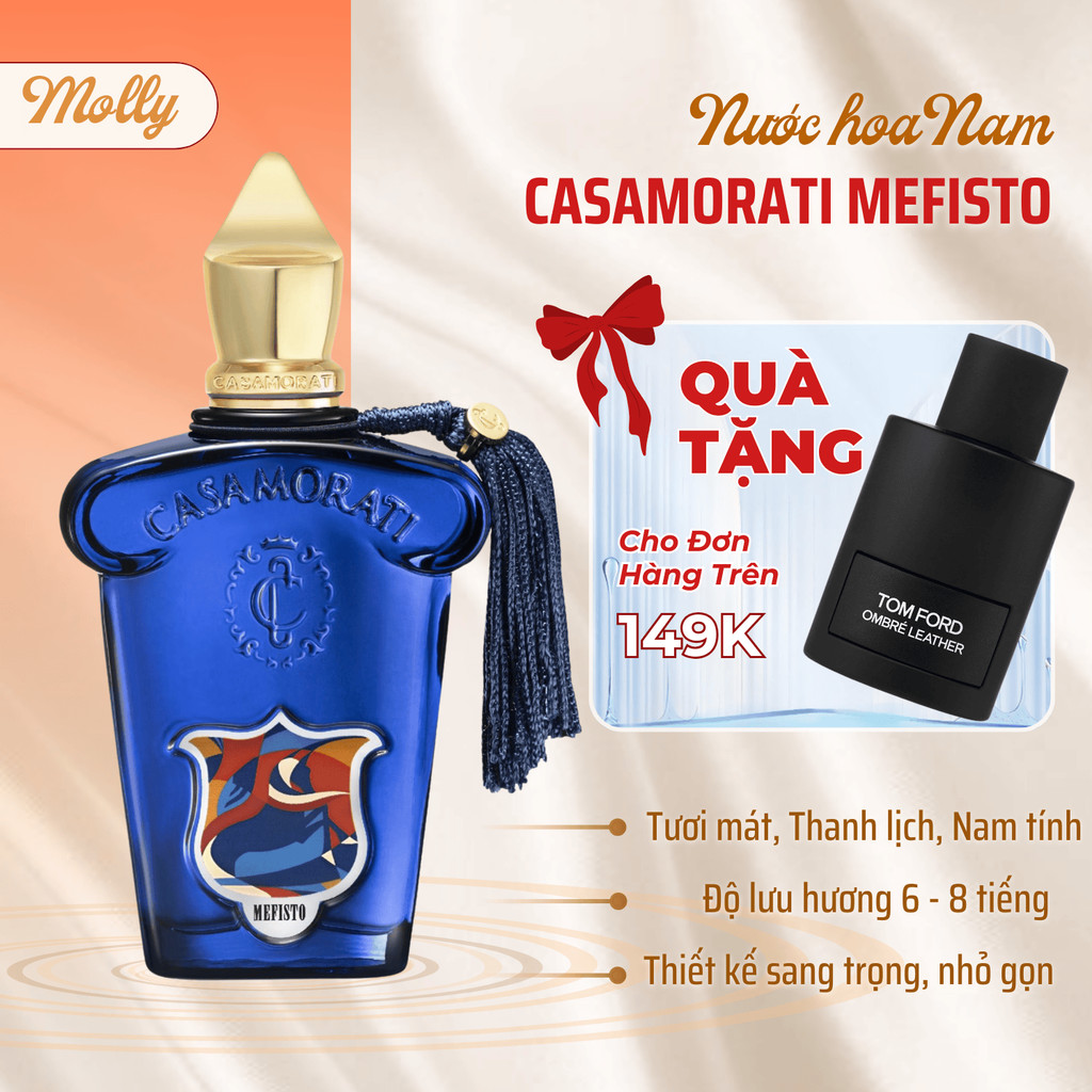 [Chiết 10ml] Nước Hoa Nam Casamorati Mefisto Trang Nhã, Lưu Hương Lâu - Molly Perfume