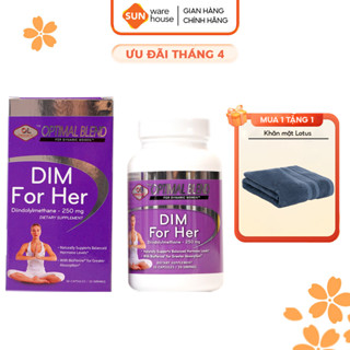 Viên Uống Hỗ Trợ Cân Bằng Nội Tiết Tố Nữ Olympian Labs Dim For Her 30 Viên