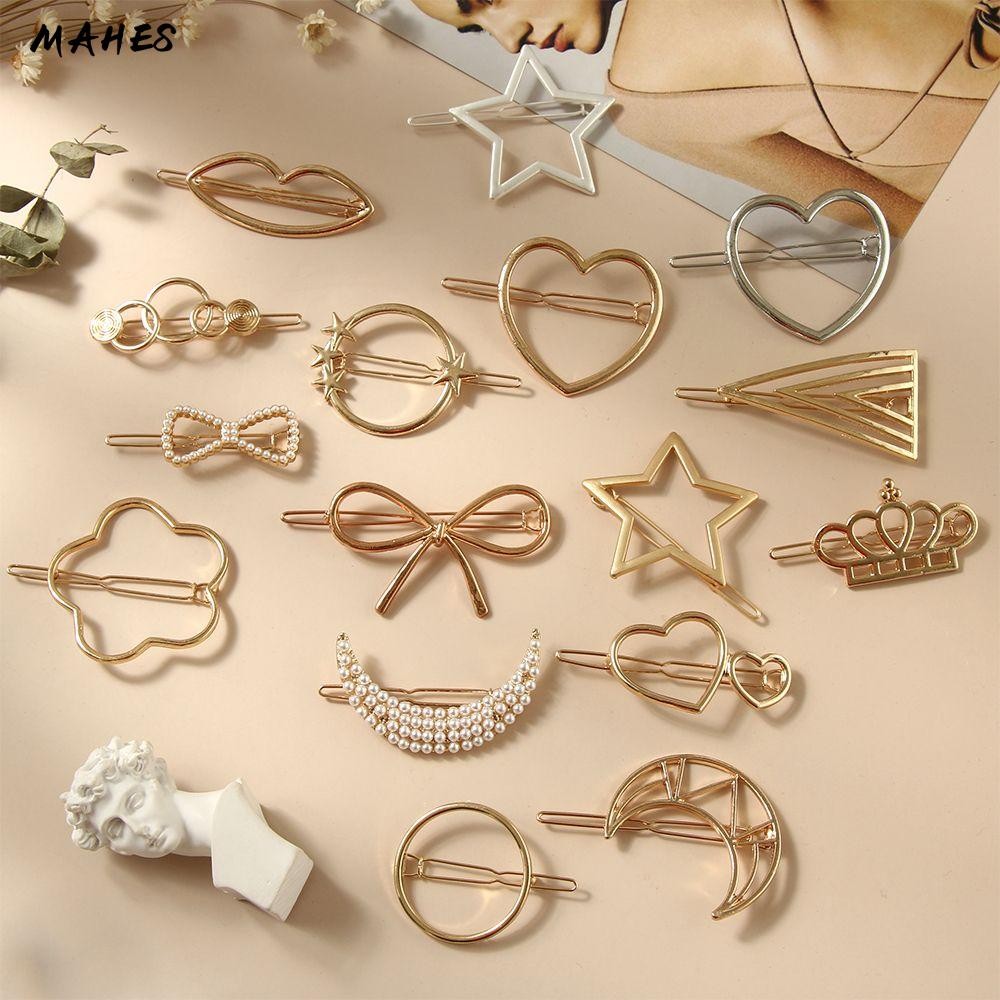 MAHES Kẹp tóc nữ thiết kế độc đáo