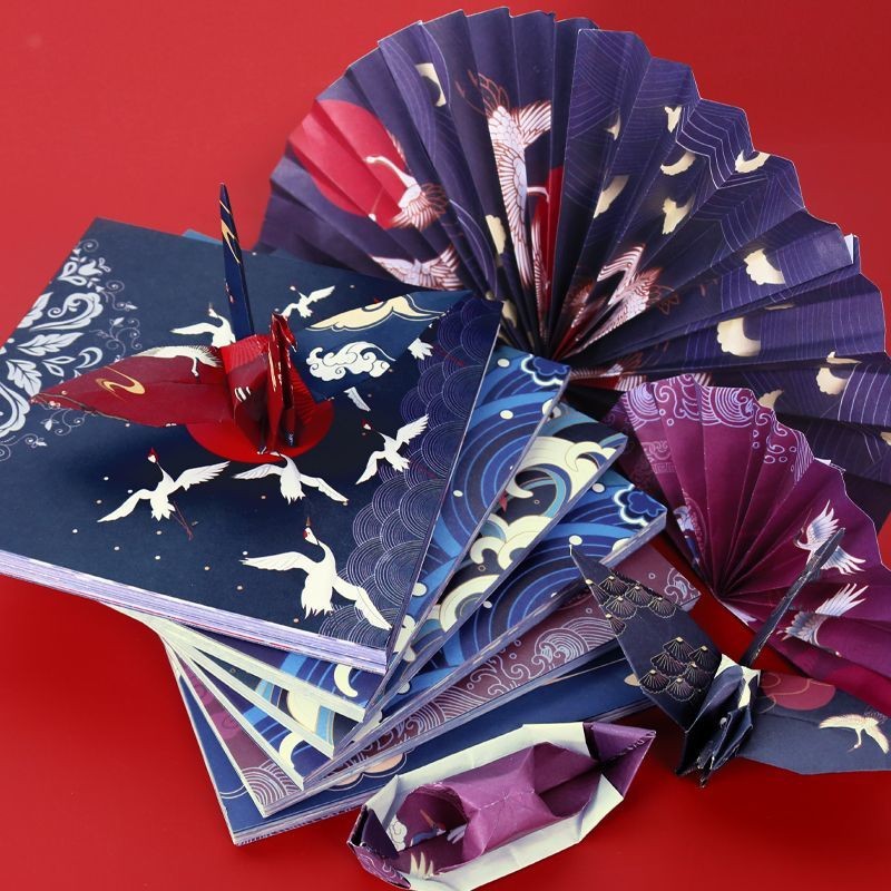 Cổ Ngàn Giấy Cần Cẩu Origami Giấy Handmade Giấy Đặc Biệt Origami Phong Cách Trung Quốc Xếp Chồng Giấ