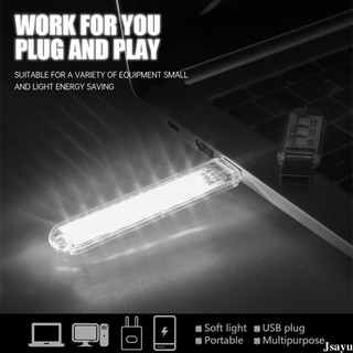 Đèn ngủ nhỏ USB White Light Đèn ký túc xá sinh viên Đèn điện di động