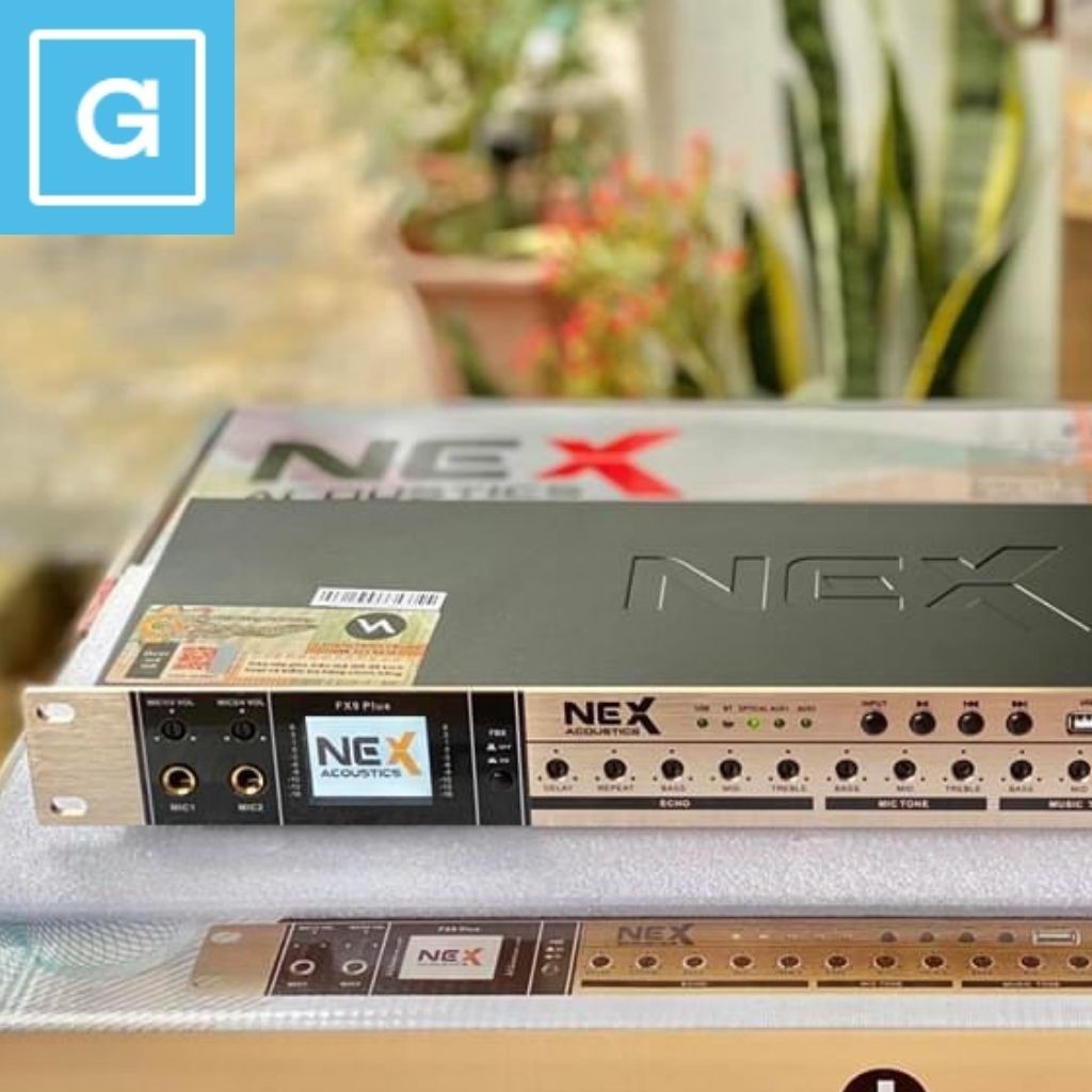 Vang Cơ Nex FX9 PLus ( Nhập khâu ) Có Chống Hú. Kết Nối Quang Học OPTICAL, BLUETOOTH, USB, AUX