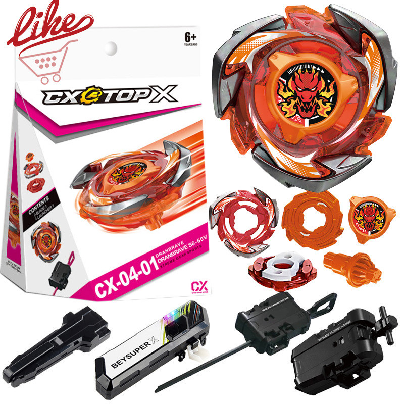 Beyblade X CX-04 Battle Entry Set 01 Dran Brave Beyblade Xtreme với Launcher Led Grip Set cho Beybla