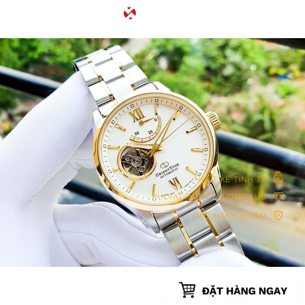 [XWATCH] Đồng hồ Orient Star Semi Skeleton RE-AT00