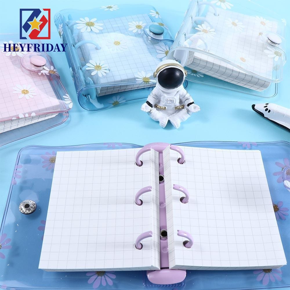 NOVAFLUX Daisy Notebook Văn phòng phẩm Đồ dùng học tập Sổ tay 3 lỗ Tạp chí Mini Binder Ring