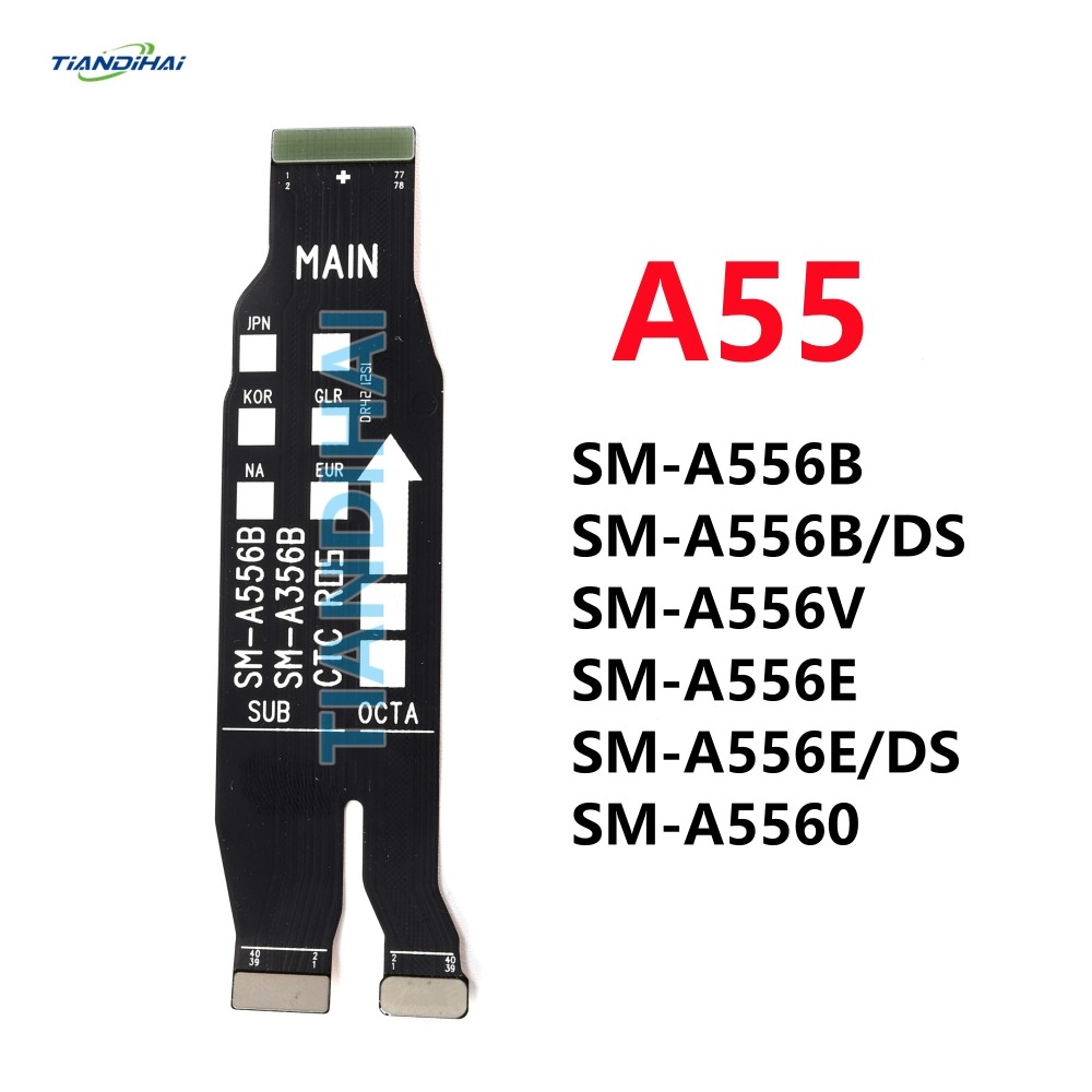 1 Chiếc Dành Cho Samsung Galaxy A55 A556B A556B / DS A556V A556 Chính SUB Cáp Sạc Ban Kết Nối USB Bo