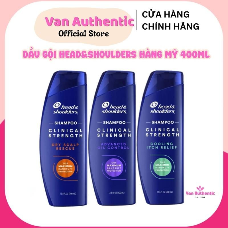 Dầu gội Head & Shoulders Mỹ Clinical Strength