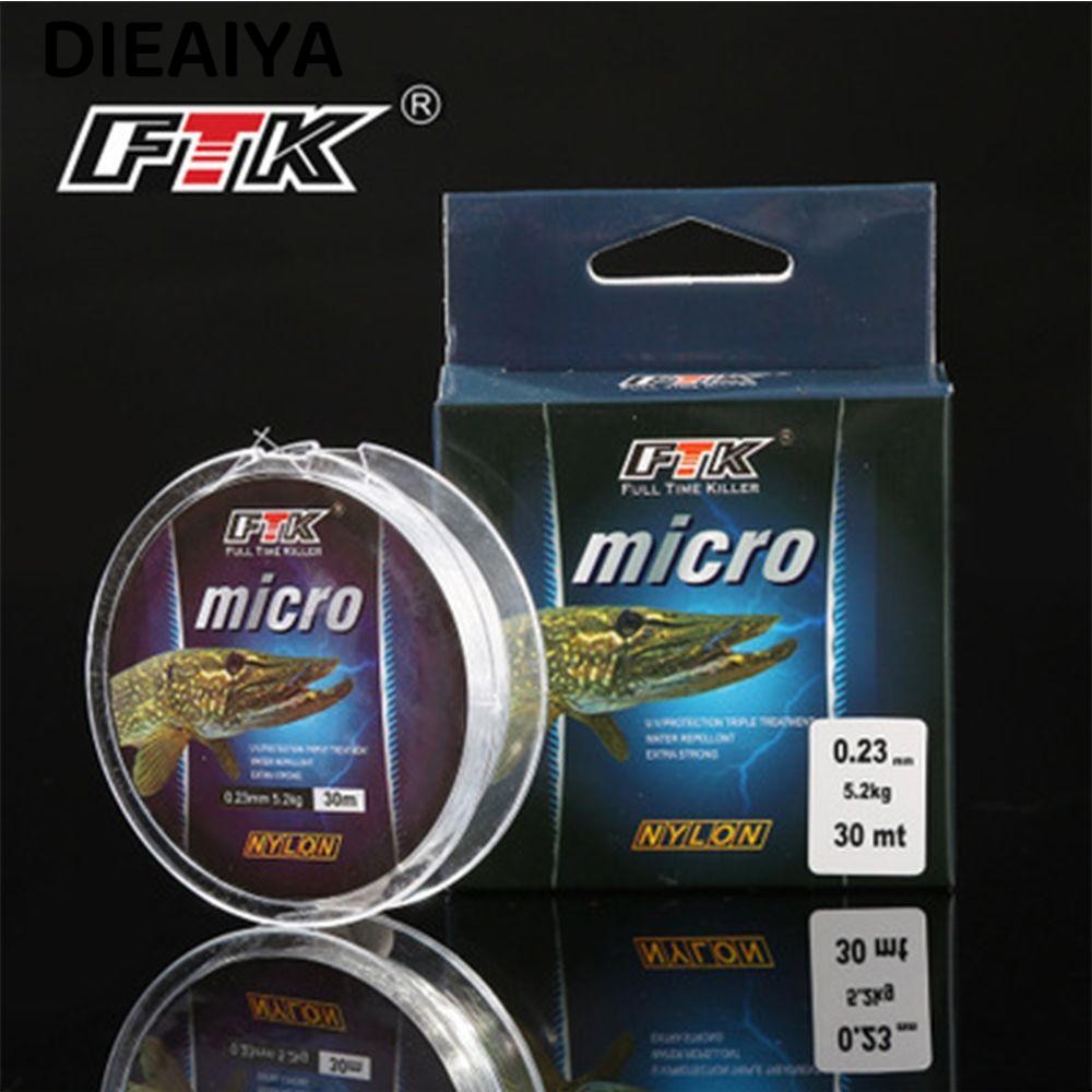 DIEAIYA Cuộn dây câu cá 100% nylon siêu bền chuyên dụng