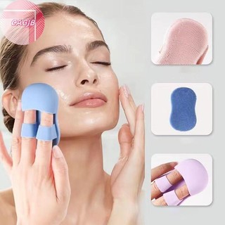 Cagjb Silicone Mặt Bàn Chải Làm Sạch Máy Mát Xa Mặt Chăm Sóc Da Chà Sữa Rửa Mặt Dụng Cụ Làm Đẹp Mini Mềm Làm Sạch Sâu Tẩy Tế Bào Chết N